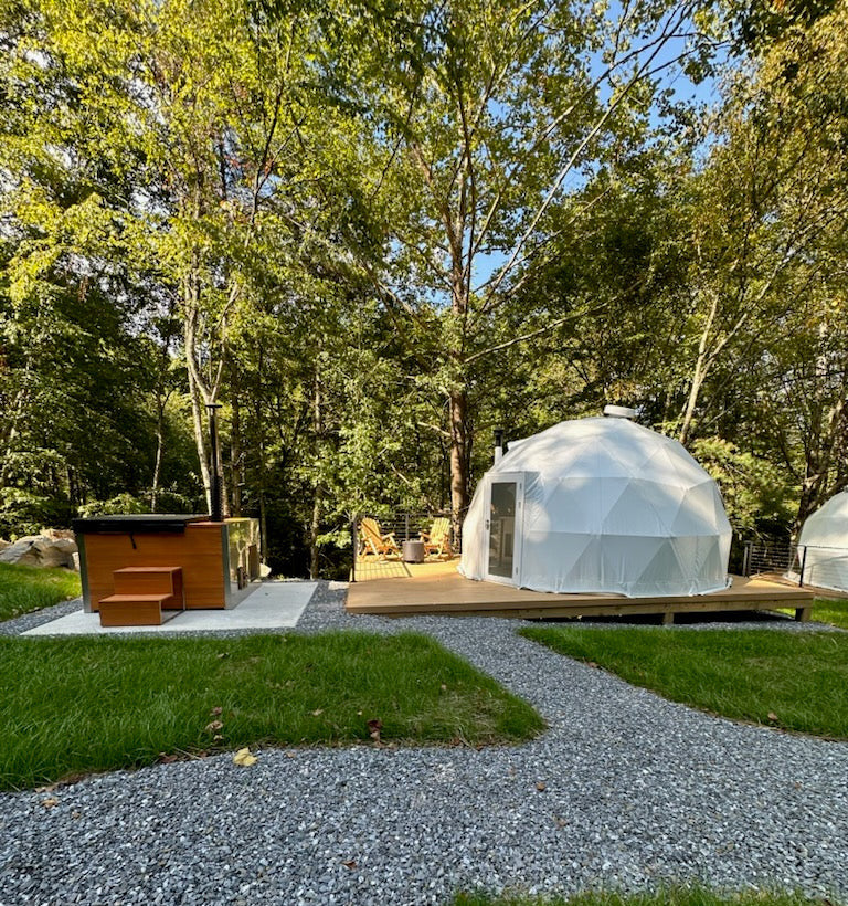 Dome 4 at Gray Fox Glampground